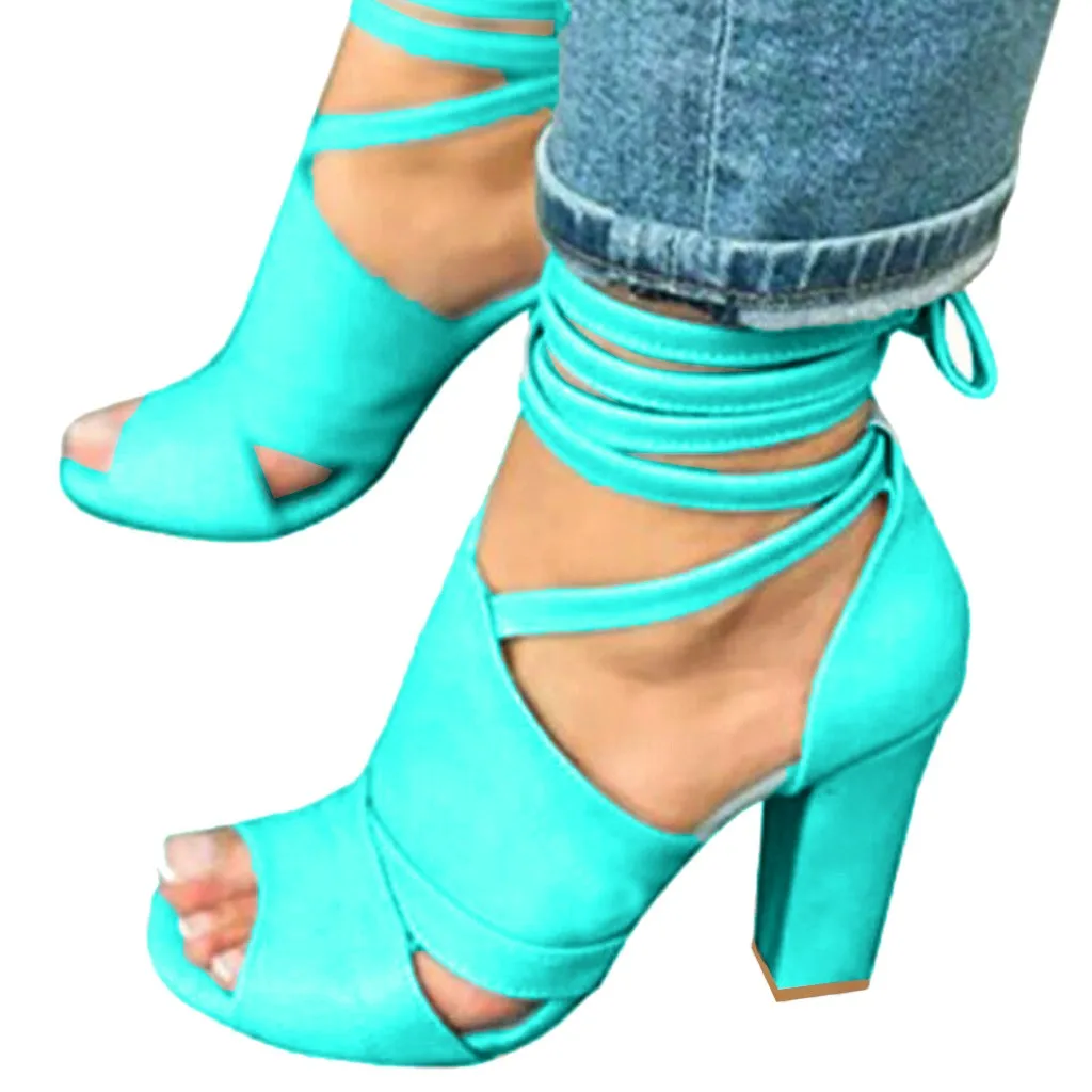 Women's sandals summer shoes Fluorescent Color Shoes Square heel Sandals Side Empty Ankle Cross Straps Open Toe sandals women
Women's sandals summer shoes Fluorescent Color Shoes Square heel Sandals Side Empty Ankle Cross Straps Open Toe sandals women