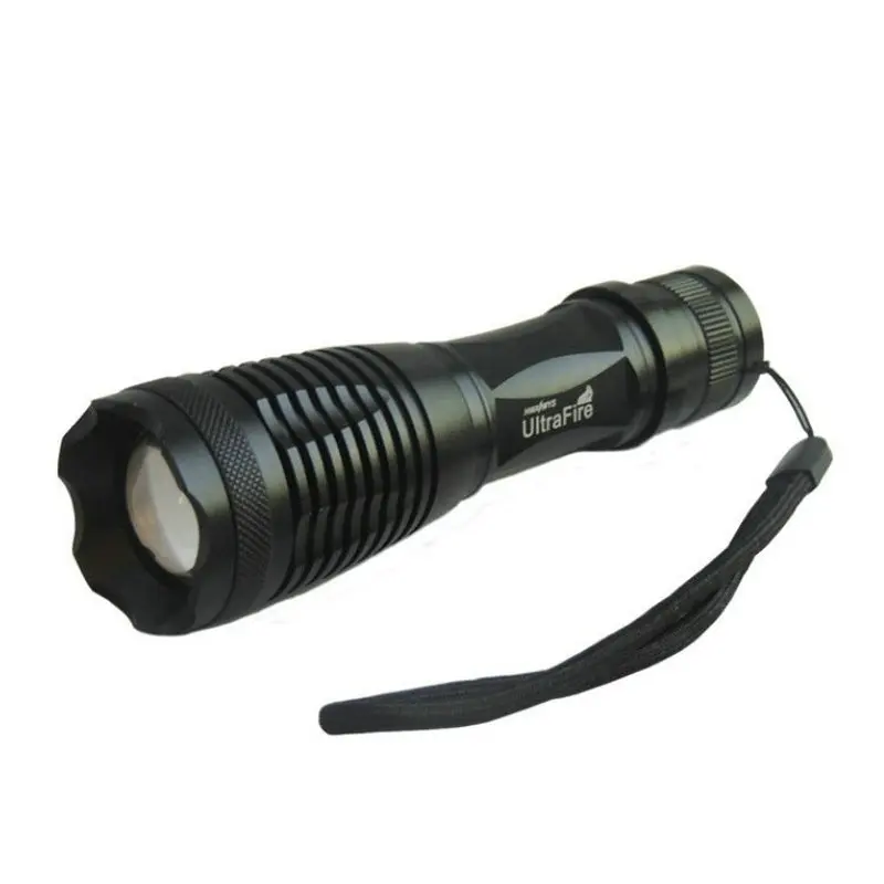 Ultra Bright 5 Modes 4000LM Tactical XM-L T6 Flashlight Zoomable LED Lanterna Torch for hunting cycling Using 1x18650 battery
Ultra Bright 5 Modes 4000LM Tactical XM-L T6 Flashlight Zoomable LED Lanterna Torch for hunting cycling Using 1x18650 battery