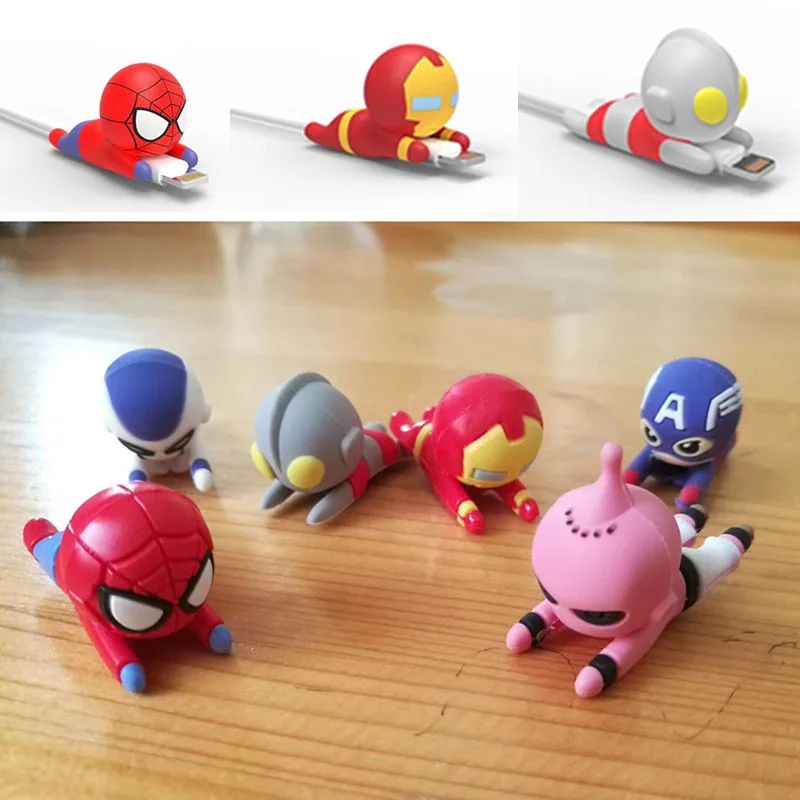 Dropshipping 1pcs Cable Bite Protector for for Iphone cable Winder Phone holder Accessory chompers hero model funny
Dropshipping 1pcs Cable Bite Protector for for Iphone cable Winder Phone holder Accessory chompers hero model funny