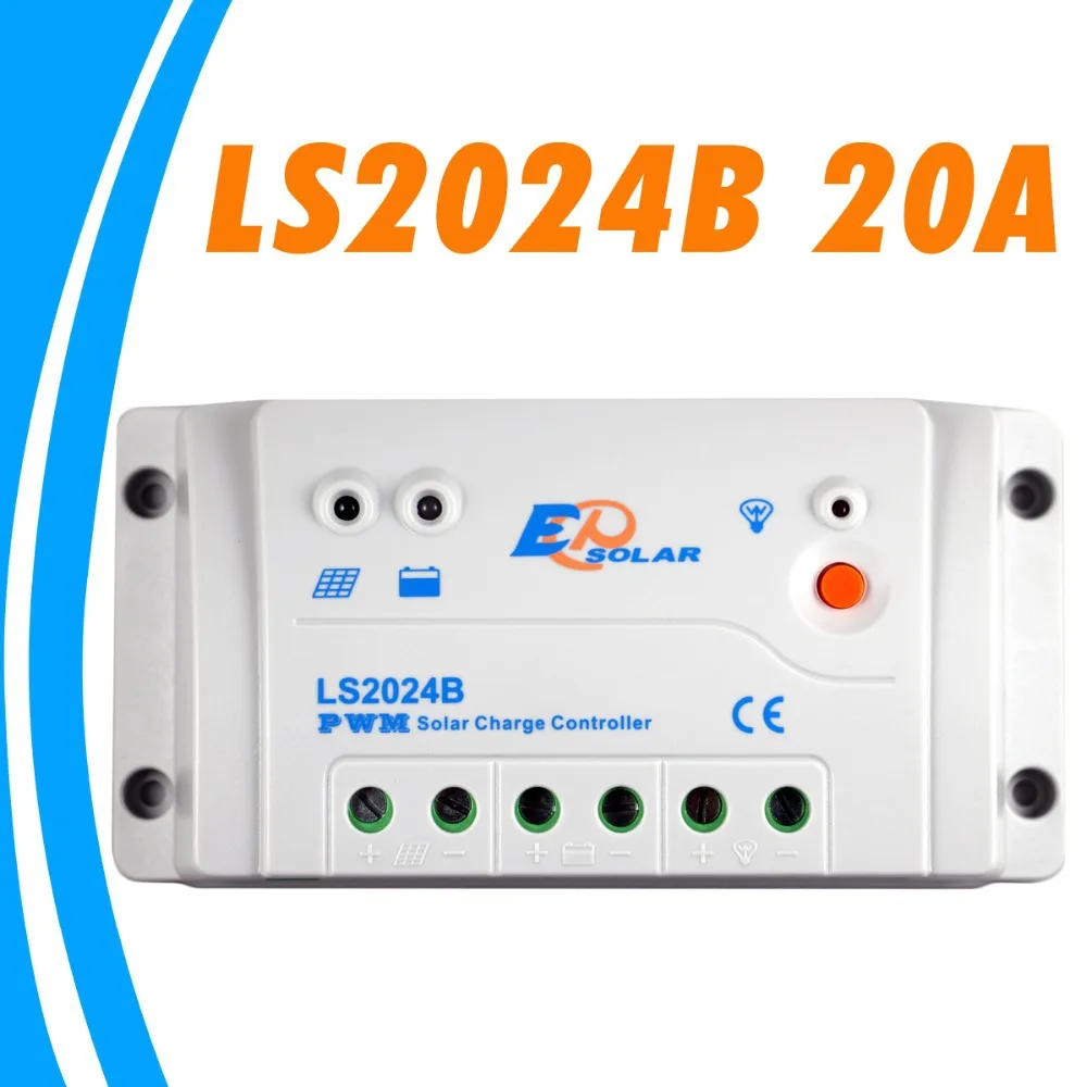 EPSOALR 20A Solar Controller LED PWM Solar Charge Regulator 12V 24V Auto Swtich Solar Cells Panel Charger Controller LS2024B
EPSOALR 20A Solar Controller LED PWM Solar Charge Regulator 12V 24V Auto Swtich Solar Cells Panel Charger Controller LS2024B