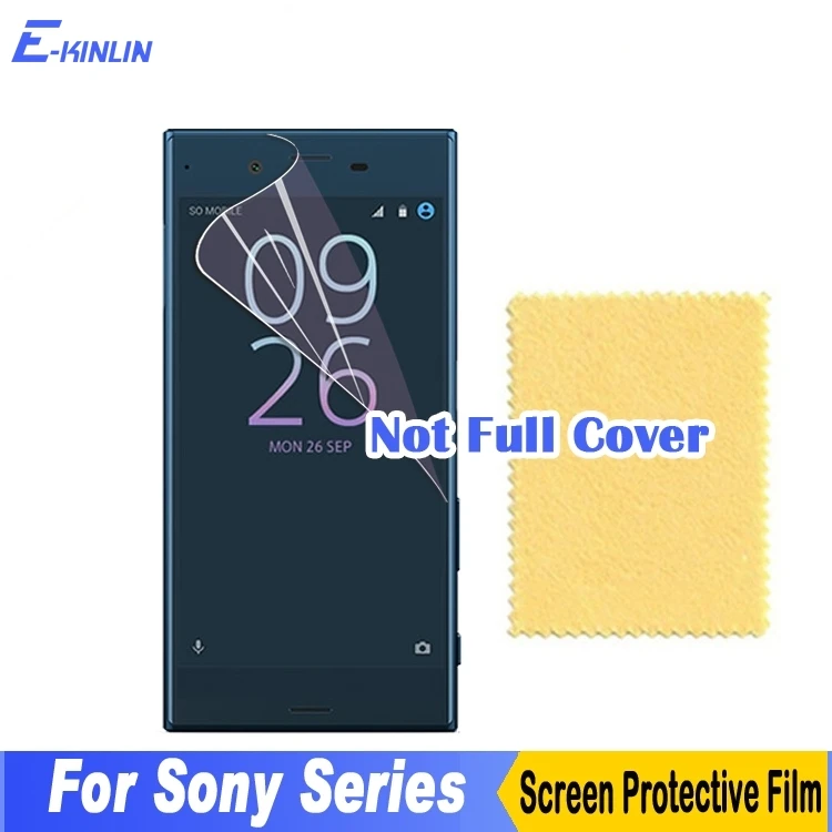 Clear Screen Protector Soft Nano Anti Explosion Protective Film For Sony Xperia XZ1 XZS XZ Premium X Compact XA1 XA Ultra Plus
Clear Screen Protector Soft Nano Anti Explosion Protective Film For Sony Xperia XZ1 XZS XZ Premium X Compact XA1 XA Ultra Plus