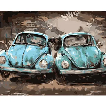 Painting By Numbers DIY Dropshipping 40x50 50x65cm Stylish cool beetle car Still life Canvas Wedding Decoration Art picture Gift
Painting By Numbers DIY Dropshipping 40x50 50x65cm Stylish cool beetle car Still life Canvas Wedding Decoration Art picture Gift