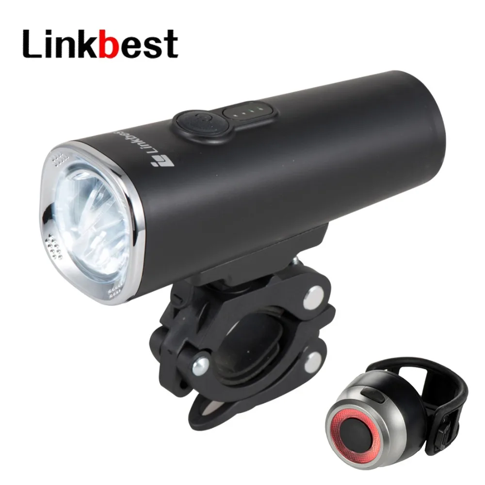 Linkbest Super Bright 600 Lumen USB Rechargeable LED Bike Light Set-Close range beam-IPX5- Power Indicator Fits ALL BIKES
Linkbest Super Bright 600 Lumen USB Rechargeable LED Bike Light Set-Close range beam-IPX5- Power Indicator Fits ALL BIKES