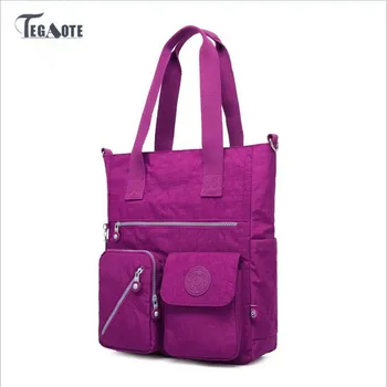 TEGAOTE Top-handle Bag Handbags Women Famous Brand Nylon Big Shoulder Beach Bag Casual Tote Female Purse Sac Bolsa Feminia 2018
TEGAOTE Top-handle Bag Handbags Women Famous Brand Nylon Big Shoulder Beach Bag Casual Tote Female Purse Sac Bolsa Feminia 2018