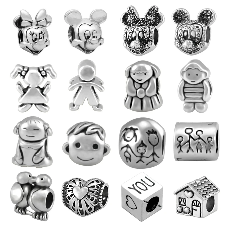 Wholesale 100 Pieces ,Boy Girl Minnie and Mickey Mouse Bead Fit Pandora Beads Charm Bracelet For Women Jewelry Making SPB177
Wholesale 100 Pieces ,Boy Girl Minnie and Mickey Mouse Bead Fit Pandora Beads Charm Bracelet For Women Jewelry Making SPB177