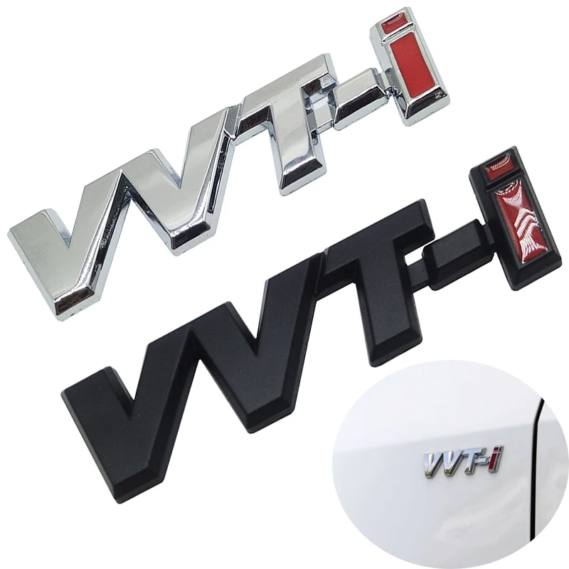 Metal VVT-i VVTi Logo Chrome Silver Strip Car Fender Sticker Side Emblem Badge for TOYOTA Camry COROLLA YARiS Ralink REIZ CROWN
Metal VVT-i VVTi Logo Chrome Silver Strip Car Fender Sticker Side Emblem Badge for TOYOTA Camry COROLLA YARiS Ralink REIZ CROWN