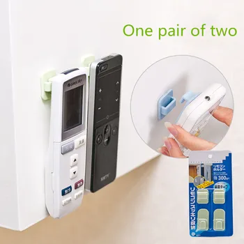 2 Pairs Sticky Hooks Kit For TV Air Conditioner Remote Controller Hanger Key Practical Use Wall Storage Holder
2 Pairs Sticky Hooks Kit For TV Air Conditioner Remote Controller Hanger Key Practical Use Wall Storage Holder