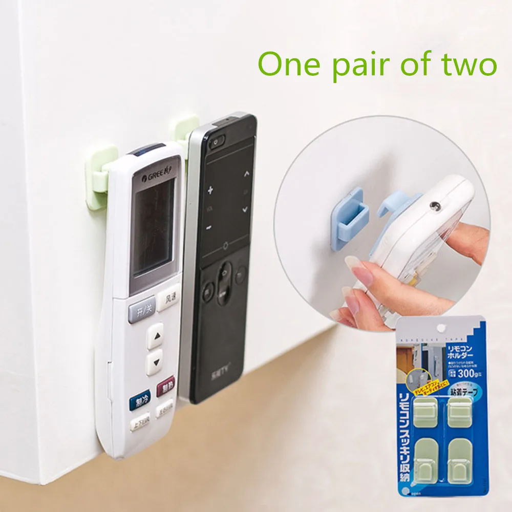 Home Storage Holders Plastic Hooks 2 pair (4Pcs) Sticky Set TV Air Conditioner Remote Control Hanger Accessories Organizer#3$
Home Storage Holders Plastic Hooks 2 pair (4Pcs) Sticky Set TV Air Conditioner Remote Control Hanger Accessories Organizer#3$
