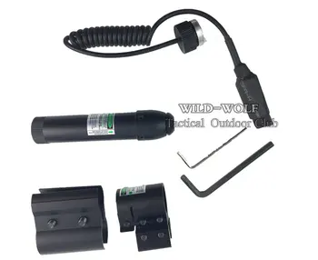 Tactical Hunting Adjustable Green Laser Sight Tail Line Switch + Mount + Constant Switch locks on the telescopic scope
Tactical Hunting Adjustable Green Laser Sight Tail Line Switch + Mount + Constant Switch locks on the telescopic scope