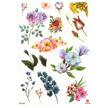 New Original Design Flower Waterproof Temporary Tattoo Sticker Watercolor Leaf Tattoo for Women Fake Body Make Up Art
New Original Design Flower Waterproof Temporary Tattoo Sticker Watercolor Leaf Tattoo for Women Fake Body Make Up Art