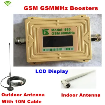 LCD GSM980 Cell Phone Signal Booster 2G GSM 900mhz Signal Repeater GSM Booster Outdoor Antenna With 10M Cable + Indoor Antenna
LCD GSM980 Cell Phone Signal Booster 2G GSM 900mhz Signal Repeater GSM Booster Outdoor Antenna With 10M Cable + Indoor Antenna