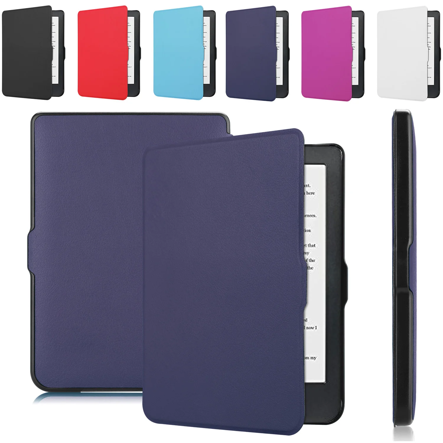 Simple Business PU Leather Cover for Kobo Clara HD 2018 Protector Shell E-Book Reader auto sleep/wake case for kobo Clara HD
Simple Business PU Leather Cover for Kobo Clara HD 2018 Protector Shell E-Book Reader auto sleep/wake case for kobo Clara HD