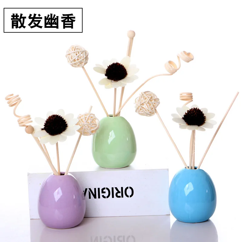 

No fire aromatherapy home mini trinkets crafts ornaments bedroom room family furnishings modern ceramics
