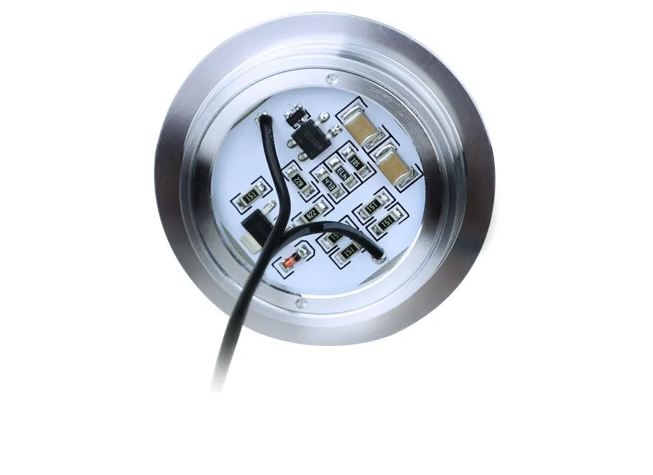 LED Under Cabinet Light Round Closet Shelf Lighting Under Kitchen Cupboard Lamps 220V Counter Showcase Bookshelf Exhibition Lamp3