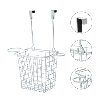 Space-saving Hanging Storage Basket Over Door Organizer Bathroom Hair Care Tools Storage Basket for Hair Dryer Hang Cabinet Door
Space-saving Hanging Storage Basket Over Door Organizer Bathroom Hair Care Tools Storage Basket for Hair Dryer Hang Cabinet Door