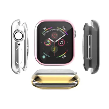 Silicone TPU Soft Case Shell Protective Frame For Apple Watch Series 1/2/3/4 38mm 42mm 40mm 44mm Bumper Back Cover Protection
Silicone TPU Soft Case Shell Protective Frame For Apple Watch Series 1/2/3/4 38mm 42mm 40mm 44mm Bumper Back Cover Protection