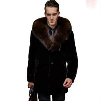 S-5XL New Fashion Men's Clothing Winter Men's Medium Length Thickened Fur Collar Hooded Coat Male Faux Fur Coat
S-5XL New Fashion Men's Clothing Winter Men's Medium Length Thickened Fur Collar Hooded Coat Male Faux Fur Coat