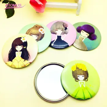 1pc Pocket Mirrors Mirror For Girls Plastic Circular Round Convenient Make Up Mini Mirror Cute Cosmetic
1pc Pocket Mirrors Mirror For Girls Plastic Circular Round Convenient Make Up Mini Mirror Cute Cosmetic