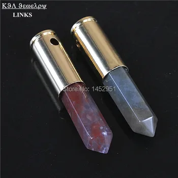 Real 24k gold reiki chakra healing quartz stone pendant Indian prism Drill Stone Bullet Point Pendant Fit Necklace
Real 24k gold reiki chakra healing quartz stone pendant Indian prism Drill Stone Bullet Point Pendant Fit Necklace