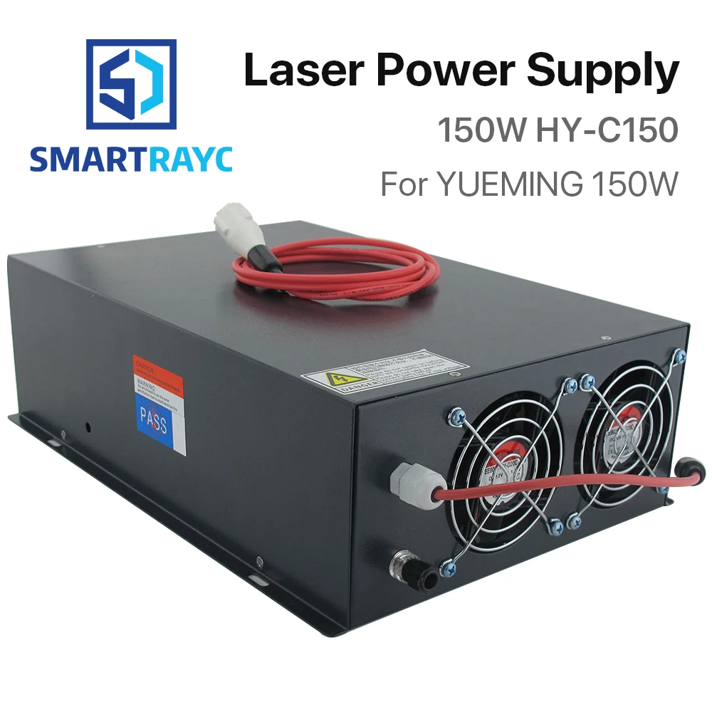 Smartrayc Co2 Laser Power Supply 150W For YUEMING Engraving / Cutting Machine
Smartrayc Co2 Laser Power Supply 150W For YUEMING Engraving / Cutting Machine