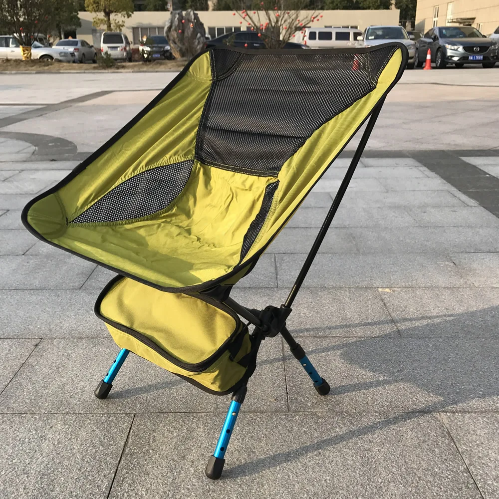 

Folding Campstool Fishing chair 7075 Aviation Aluminium Outdoor Camping Hiking Picnic Garden Chair BBQ camp Stool Folding Seat