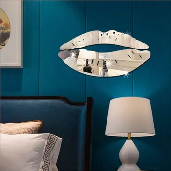 1Pcs/2Pcs Lips kiss crystal Acrylic 3D Mirror Decorative Sticker Wall Decal for Living Room BedRooms home decoration
1Pcs/2Pcs Lips kiss crystal Acrylic 3D Mirror Decorative Sticker Wall Decal for Living Room BedRooms home decoration