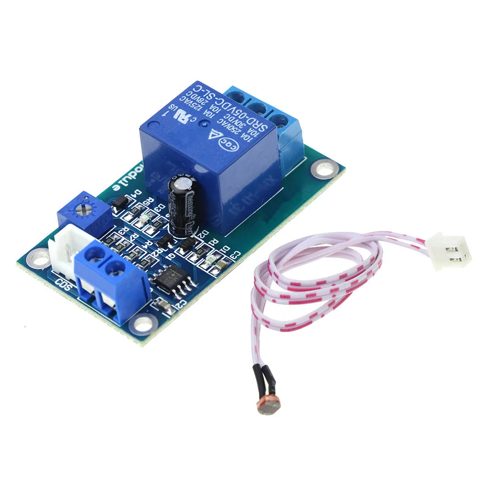 Smart Electronics DC 5V/12V Light Control Switch Photoresistor Relay Module Detection Sensor XH-M131
Smart Electronics DC 5V/12V Light Control Switch Photoresistor Relay Module Detection Sensor XH-M131