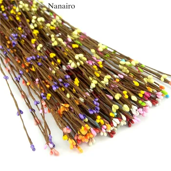 10pcs Cheap 40cm Bud Artificial Branches Flower Iron Wire For Wedding Decoration DIY Scrapbooking Decorative Wreath Fake Flowers
10pcs Cheap 40cm Bud Artificial Branches Flower Iron Wire For Wedding Decoration DIY Scrapbooking Decorative Wreath Fake Flowers