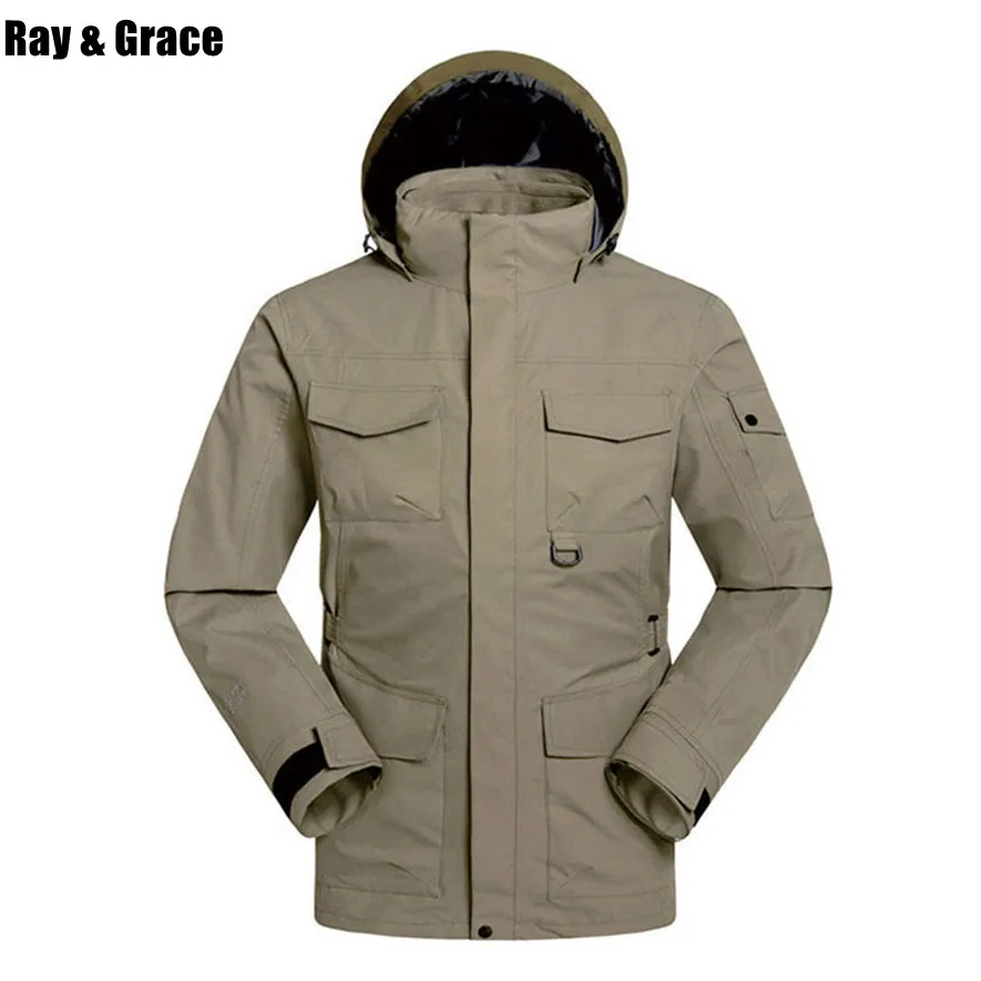 RAY GRACE Winter Windbreaker Outdoor Jacket Women Men Waterproof Camping JacketsS Sports Hiking Camping Climbing Coats
RAY GRACE Winter Windbreaker Outdoor Jacket Women Men Waterproof Camping JacketsS Sports Hiking Camping Climbing Coats