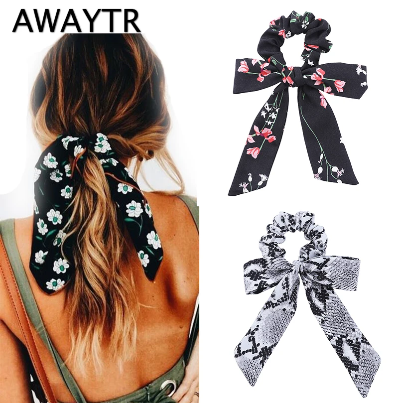 AWAYTR New Sweet Print Ribbon Bow Hair Women Scrunchies Style Hair Rope Elastic Hairband Girls Hair Accessories Headband
AWAYTR New Sweet Print Ribbon Bow Hair Women Scrunchies Style Hair Rope Elastic Hairband Girls Hair Accessories Headband