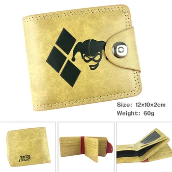 Suicide Squad Comic Cartoon Anime Men Women Boys Girls Short Leather Hasp Button Wallet Purse Money Holder
Suicide Squad Comic Cartoon Anime Men Women Boys Girls Short Leather Hasp Button Wallet Purse Money Holder