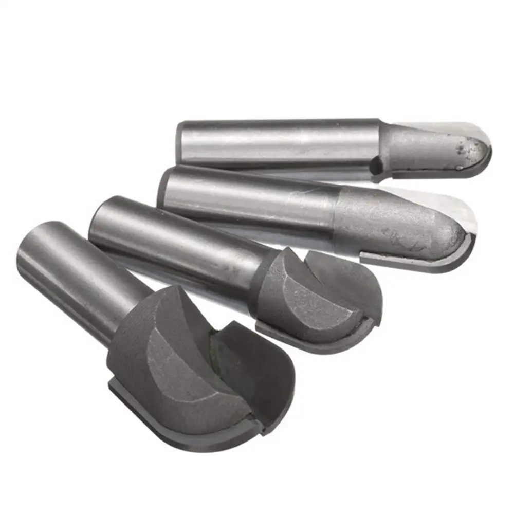 1/2" 3/8" 5/16" 1/4" Shank Core Box Ball Round Nose Router Bits 1 Inch Head Diameter Bits
1/2" 3/8" 5/16" 1/4" Shank Core Box Ball Round Nose Router Bits 1 Inch Head Diameter Bits