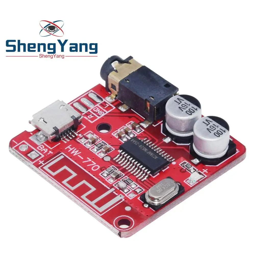 MP3 Bluetooth Decoder Board Lossless Car Speaker Audio Amplifier Board Modified Bluetooth 4.1 Circuit Stereo Receiver Module 5V
MP3 Bluetooth Decoder Board Lossless Car Speaker Audio Amplifier Board Modified Bluetooth 4.1 Circuit Stereo Receiver Module 5V