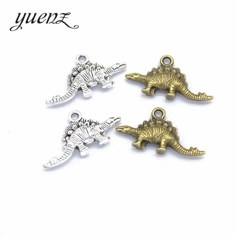 YuenZ 10 pcs Antique Alloy Dinosaur Charm Pendant Bracelets Necklace Jewelry Findings Accessories Making Craft DIY 26*14mm D9264
YuenZ 10 pcs Antique Alloy Dinosaur Charm Pendant Bracelets Necklace Jewelry Findings Accessories Making Craft DIY 26*14mm D9264