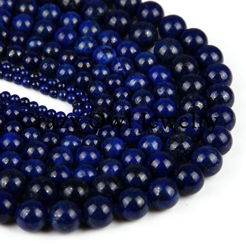 4 6 8 10 12mm Loose Round Spacer Natural Lapis Lazuli Beads Stone Blue Beads For Necklace Bracelet Earring DIY Findings Y418
4 6 8 10 12mm Loose Round Spacer Natural Lapis Lazuli Beads Stone Blue Beads For Necklace Bracelet Earring DIY Findings Y418