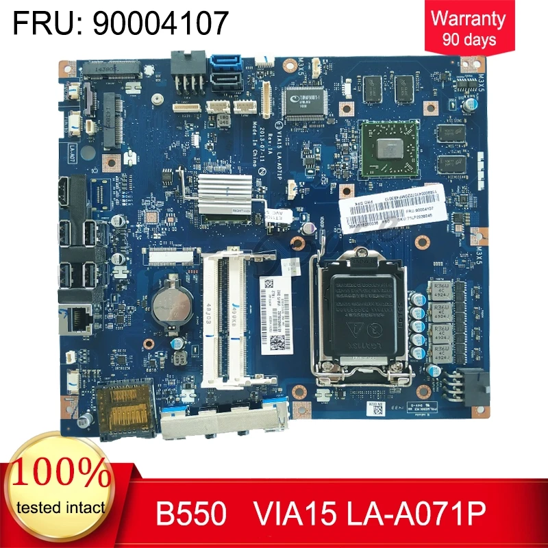 NEW B550 AIO Motherboard For Lenovo B550 AIO Intel Motherboard VIA15 LA-A071P FRU 90004107 2G_HD8850 100% Tested Fast Ship
NEW B550 AIO Motherboard For Lenovo B550 AIO Intel Motherboard VIA15 LA-A071P FRU 90004107 2G_HD8850 100% Tested Fast Ship