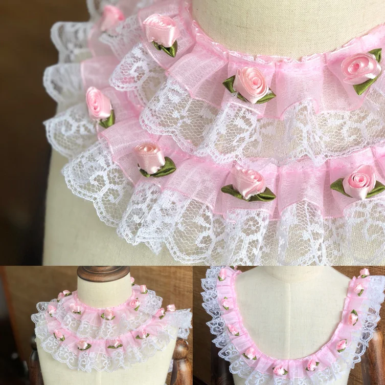1 Yard 3d Small Flowers Tulle Elastic Pleated Lace Fabric Princess Doll Clothes Skirts Collars Women Dubai Dress Decor P021
1 Yard 3d Small Flowers Tulle Elastic Pleated Lace Fabric Princess Doll Clothes Skirts Collars Women Dubai Dress Decor P021