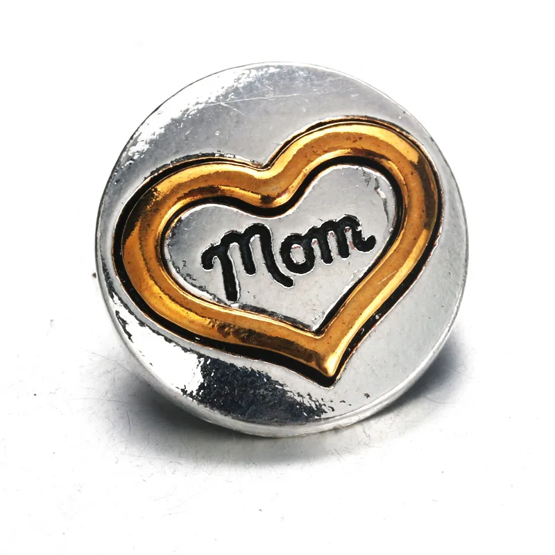 10pcs/lot Round Mom Heart Snap Button Jewelry Gold Ginger Metal 18mm Snap Buttons fit Snap Bracelet Bangles 9423
10pcs/lot Round Mom Heart Snap Button Jewelry Gold Ginger Metal 18mm Snap Buttons fit Snap Bracelet Bangles 9423