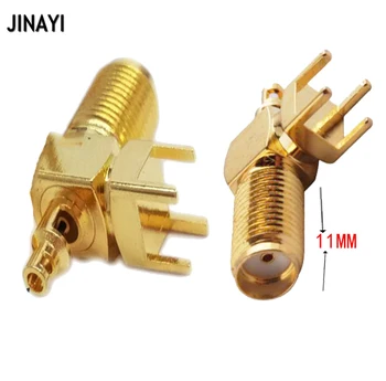 10pcs SMA RP-SMA Jack Female Right Angle PCB Mount Solder Connector for 1.13 IPX U.fl cable
10pcs SMA RP-SMA Jack Female Right Angle PCB Mount Solder Connector for 1.13 IPX U.fl cable