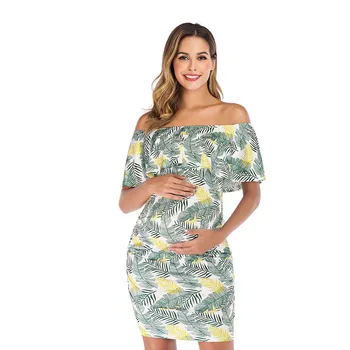 vetement femme 2019 Women's pregnant Maternity dress clothes Print Ruffle One Word Collar Mini Nursing Dress ropa de mujer
vetement femme 2019 Women's pregnant Maternity dress clothes Print Ruffle One Word Collar Mini Nursing Dress ropa de mujer