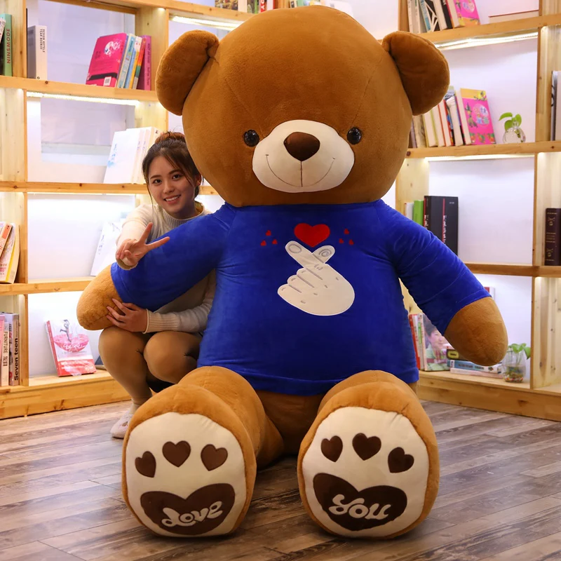 1PC 80cm Teddy Bear Plush Toys Sweater Bear Soft Stuffed Animals Cute Embrace Bear Plush Dolls For Baby Kids Christmas Gifts
1PC 80cm Teddy Bear Plush Toys Sweater Bear Soft Stuffed Animals Cute Embrace Bear Plush Dolls For Baby Kids Christmas Gifts