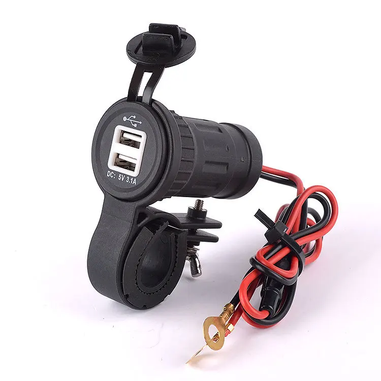 Motorcycle Cigarette Lighter USB Power Charger with bracket|Motorcycle charger|Motorcycle lighter bracket
Motorcycle Cigarette Lighter USB Power Charger with bracket|Motorcycle charger|Motorcycle lighter bracket