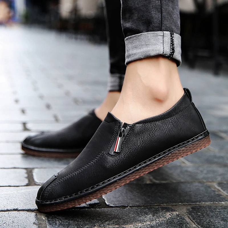 2018 New England style lazy person loafers shoes soft sole social small shoes cover feet Korean version joker casual shoes 3
2018 New England style lazy person loafers shoes soft sole social small shoes cover feet Korean version joker casual shoes 3