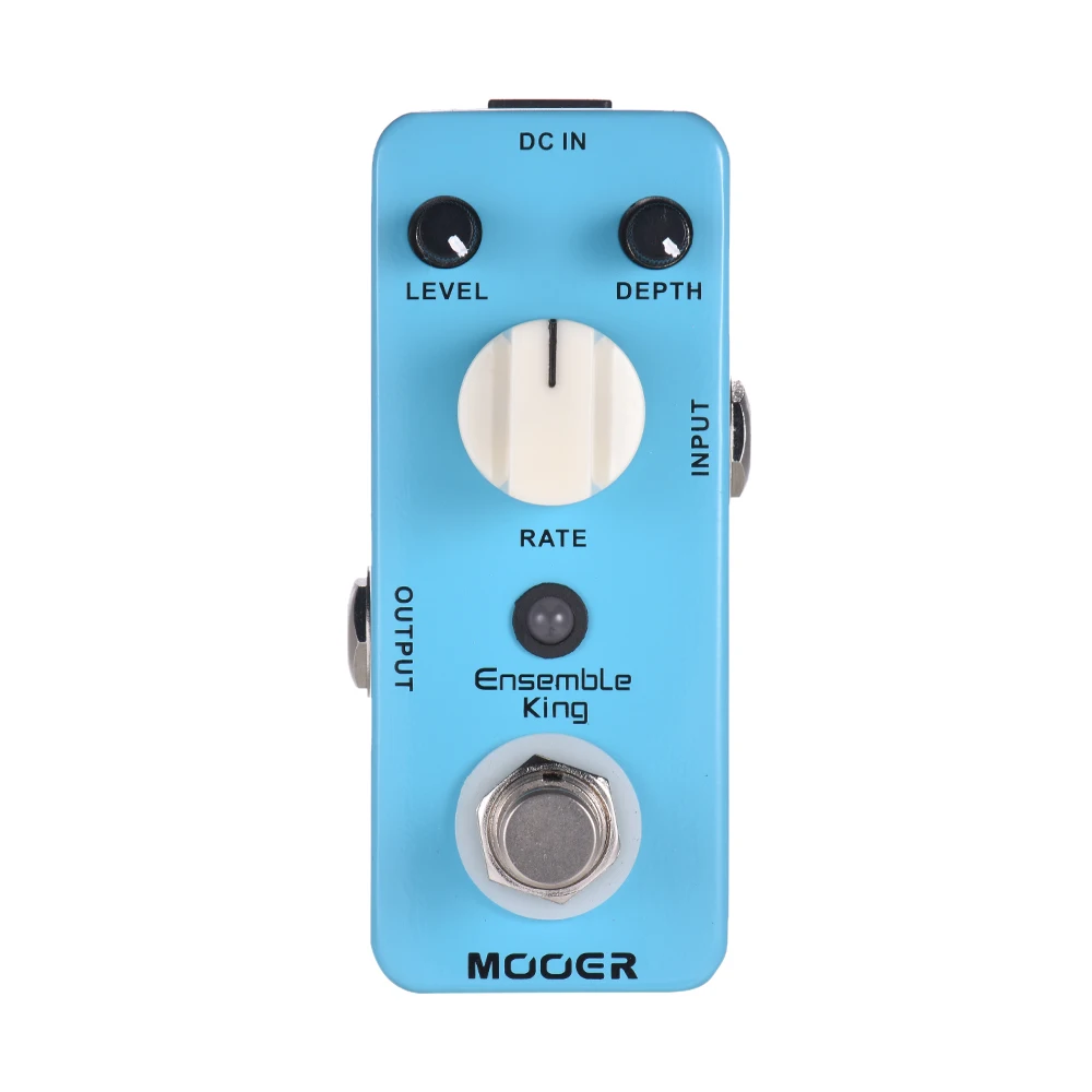 MOOER Ensemble King Analog Chorus Guitar Effect Pedal True Bypass Full Metal Shell
MOOER Ensemble King Analog Chorus Guitar Effect Pedal True Bypass Full Metal Shell