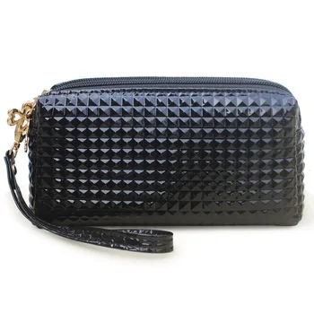 Wrist multi-function mobile phone bag three-layer zipper phone bag ladies change key carry bag wallet clutch bag Ladies purse
Wrist multi-function mobile phone bag three-layer zipper phone bag ladies change key carry bag wallet clutch bag Ladies purse