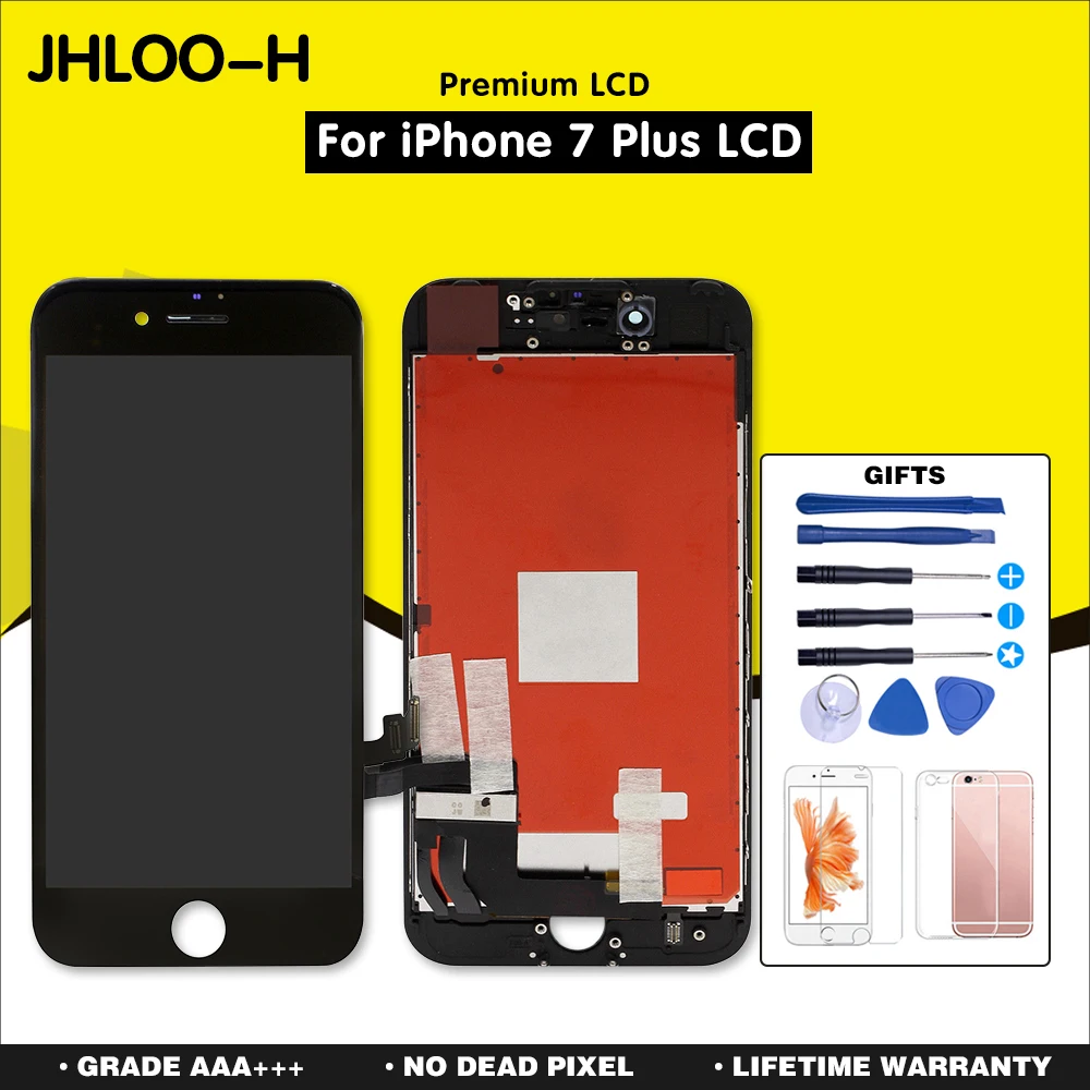 50PCS/LOT For iPhone 7 Plus LCD With Touch Screen Digitizer Assembly Display Replacement No Dead Pixel 5.5 Inch Free Shipping
50PCS/LOT For iPhone 7 Plus LCD With Touch Screen Digitizer Assembly Display Replacement No Dead Pixel 5.5 Inch Free Shipping