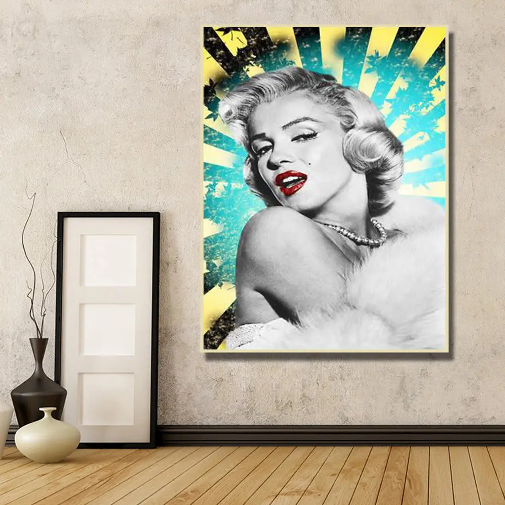 Black White Marilyn Monroe Art Movie Poster Canvas Painting Nordic Characters Posters And Prints Wall Pictures Room Decor
Black White Marilyn Monroe Art Movie Poster Canvas Painting Nordic Characters Posters And Prints Wall Pictures Room Decor