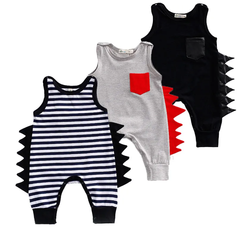 Sleeveless Baby Rompers Cotton Newborn Boys Girls Clothes Dinosaur Shaped Summer Clothing Toddler Baby Fashion Striped Jumpsuit
Sleeveless Baby Rompers Cotton Newborn Boys Girls Clothes Dinosaur Shaped Summer Clothing Toddler Baby Fashion Striped Jumpsuit