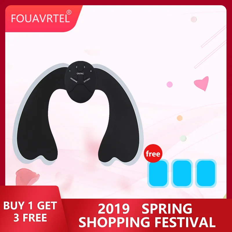 FOUAVRTEL ABS Fitness Electric Hip Trainer Muscle Stimulator Buttocks Butt Lifting Buttock Toner Trainer Slimming Massager
FOUAVRTEL ABS Fitness Electric Hip Trainer Muscle Stimulator Buttocks Butt Lifting Buttock Toner Trainer Slimming Massager