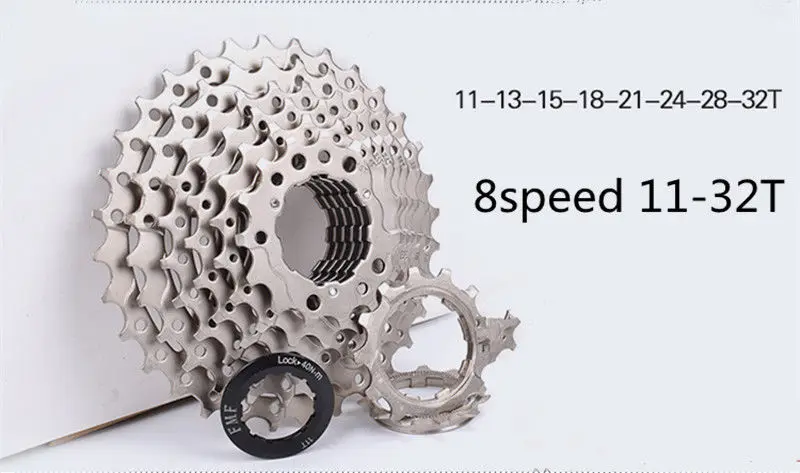 FMF MTB Mountain Road Bike Bicycle Freewheel 8/9/10/11 Speed 11-42T Bike Steel Casette Flywheel Silver Ultra light Freewheel
FMF MTB Mountain Road Bike Bicycle Freewheel 8/9/10/11 Speed 11-42T Bike Steel Casette Flywheel Silver Ultra light Freewheel